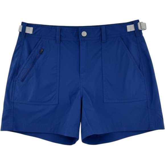 Stio Pants - Stio Women Coburn Short Royal Blue Hiking Outdoor Utility Shorts Sz 12 Gorpcore